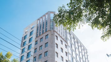 Mặt tiền nơi lưu trú