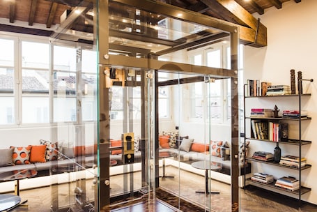 Lobby lounge. Hotel Milu Florence
