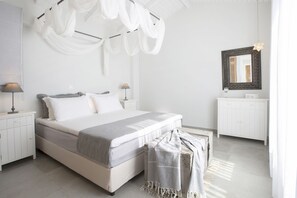 Luxury Villa, 2 Bedrooms, Private Pool, Sea View | 2 bedrooms, individually decorated, individually furnished, desk - Anemos Luxury Villas (Lefkada)