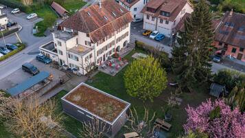 Fachada de la propiedad