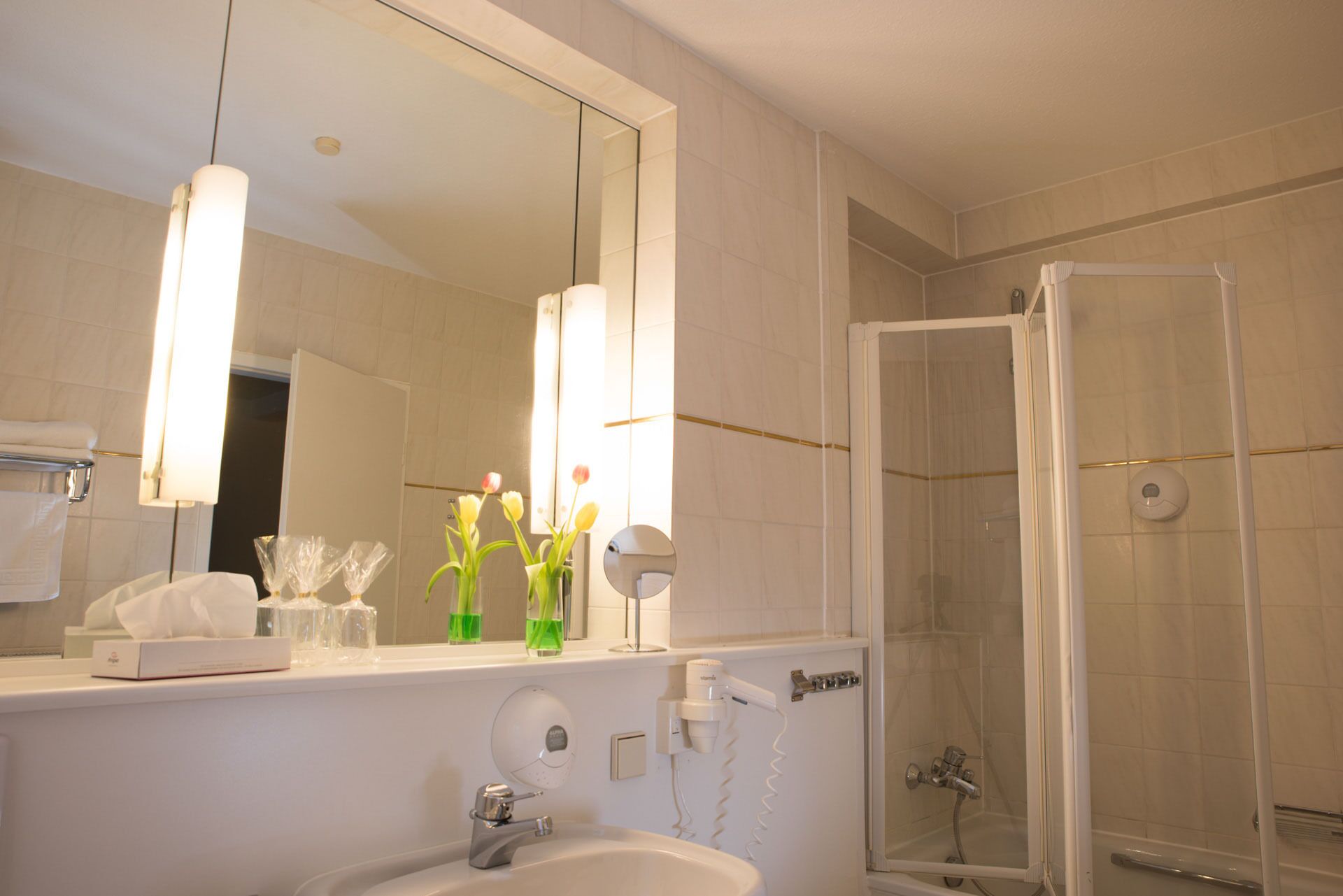suite | bathroom | free toiletries, hair dryer, towels, soap