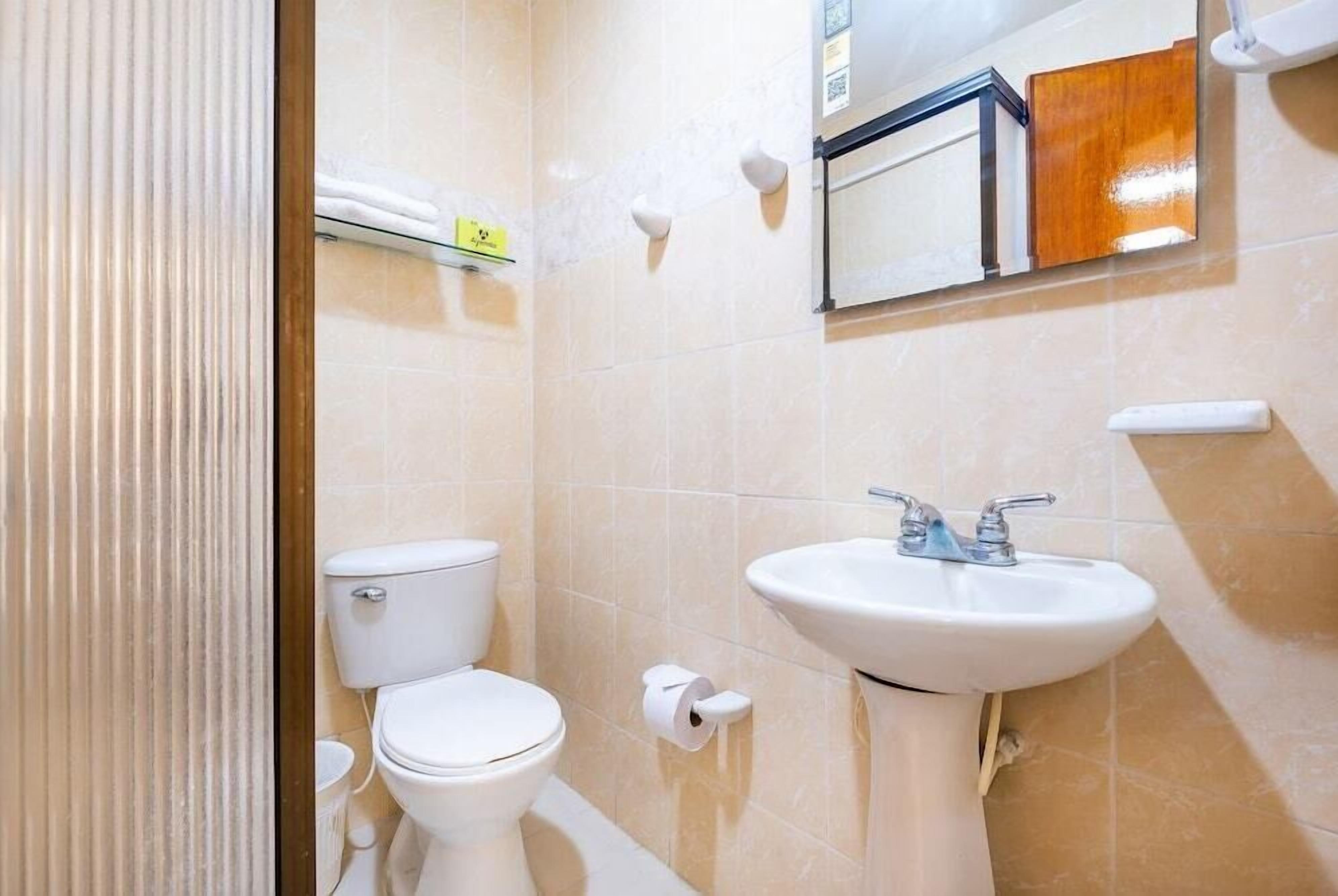 淋浴設備、毛巾、肥皂、洗髮精