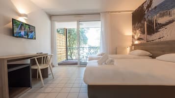 Habitación, 4 habitaciones, habitaciones conectadas | Wifi gratis y ropa de cama