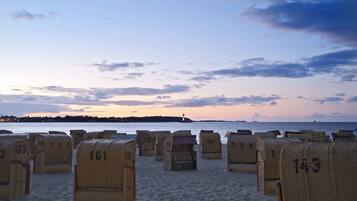 Accommodatie ligt op het strand