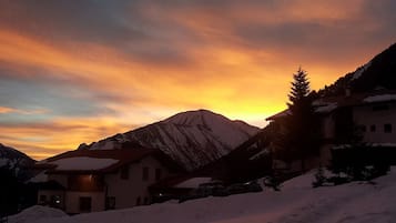 Blick auf die Berge