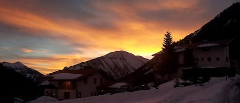 Vue sur les montagnes