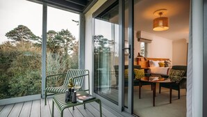 Luxury Double or Twin Room | Balcony view - Hotel Meudon (Falmouth)