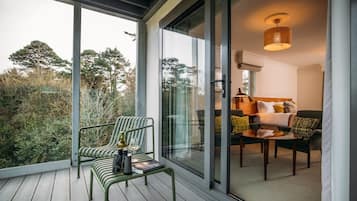 Luxe kamer, 1 twee- of 2 eenpersoonsbedden | Uitzicht vanaf balkon