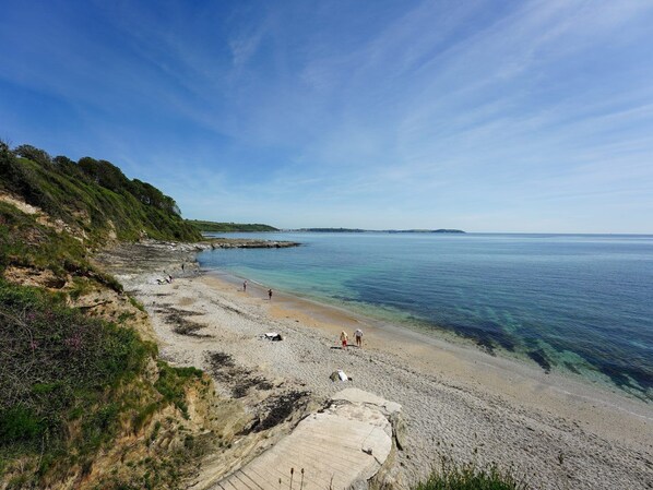 Accommodatie ligt op het strand
