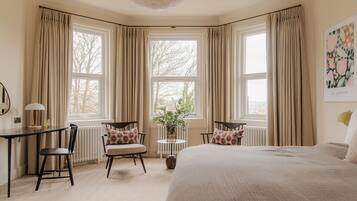 Deluxe Double Room | Premium bedding, pillow-top beds, desk, soundproofing