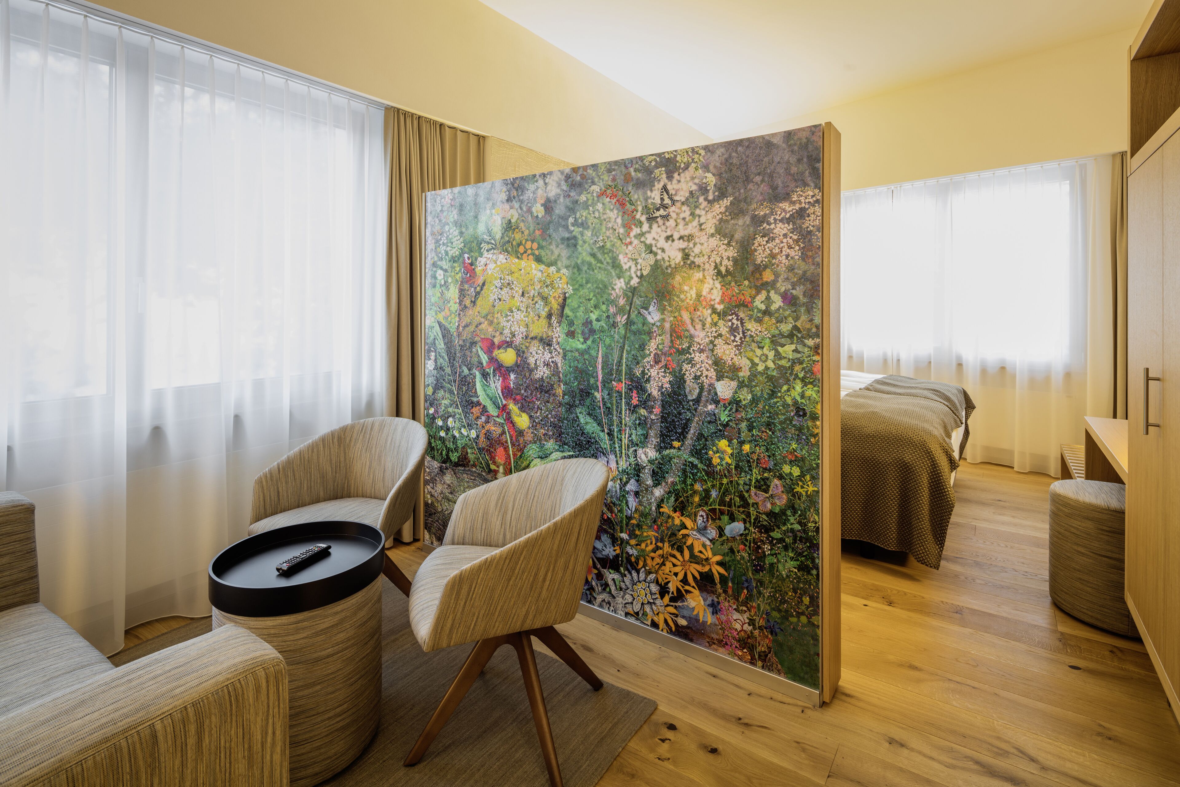 junior suite | premium bedding, down duvets, in-room safe, desk