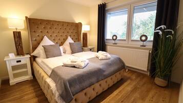 Small Wellness Suite | 1 sovrum, allergitestade sängkläder och individuell inredning