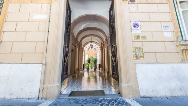 Ingresso della struttura