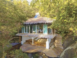 奢华别墅, 1 张特大床, 海景 | 1 多间卧室、迷你吧、客房内保险箱、特色装修