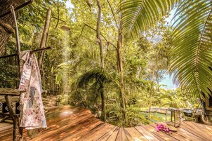 Premier Villa, 1 King Bed, Private Pool, Sea View | Bathroom | Shower, eco-friendly toiletries, hair dryer, bathrobes