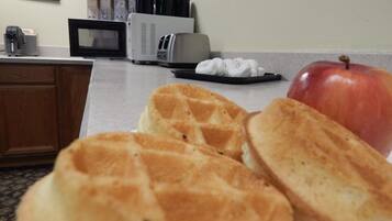 Kontinental frokost er inkludert hver dag