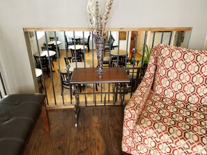 Lobby sitting area