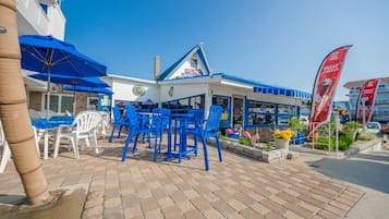 Opções para refeição ao ar livre