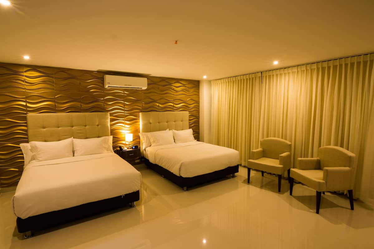 family twin room | 1 bedroom, premium bedding, minibar, in-room safe