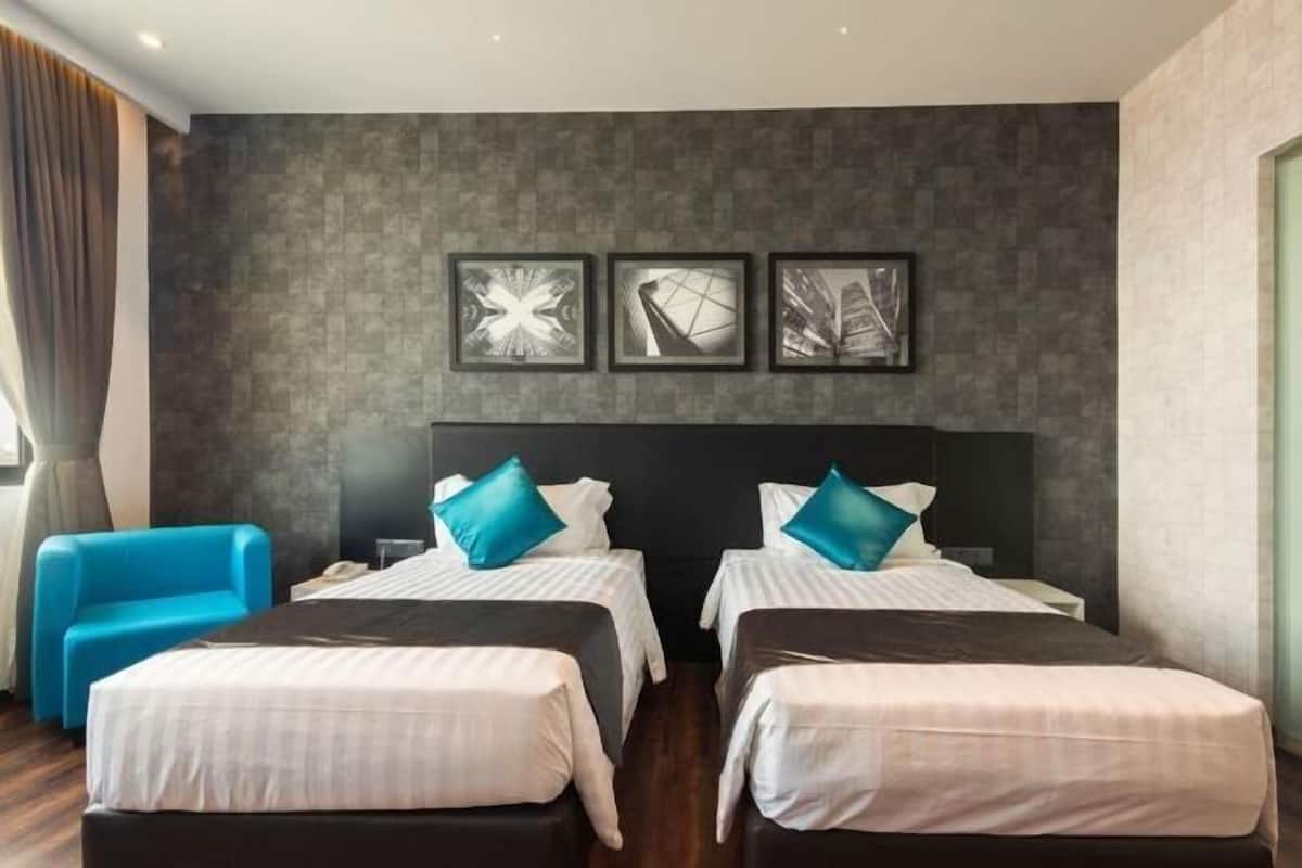1 chambre, articles de minibar gratuits