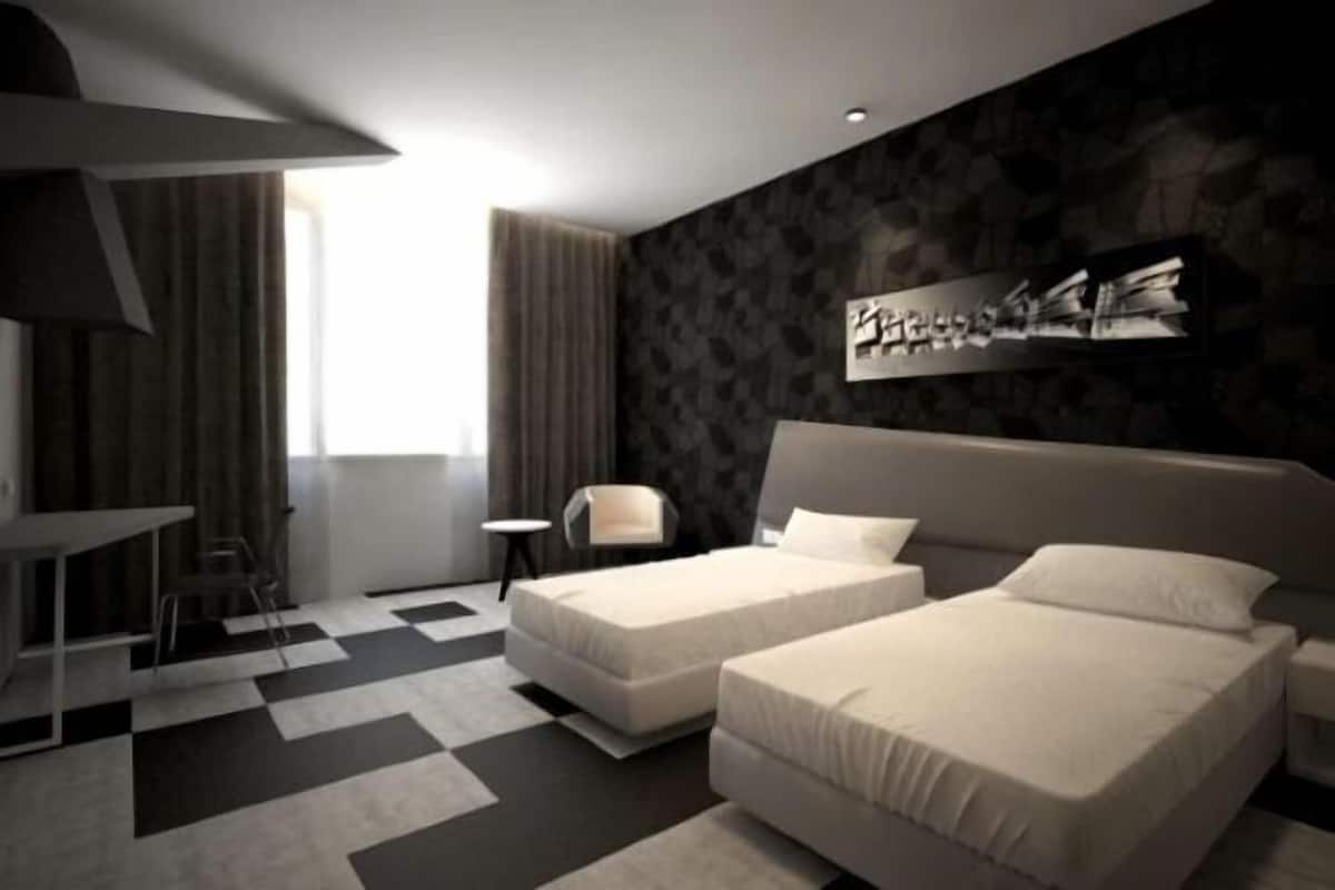 1 chambre, articles de minibar gratuits