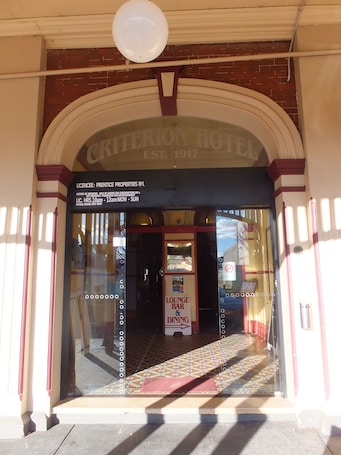 Entrada de la propiedad