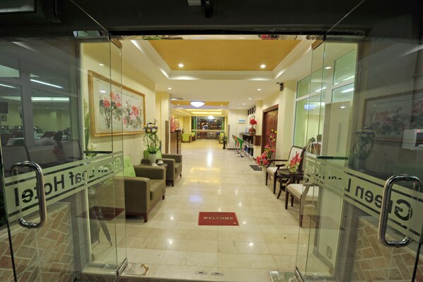 Àrea amb seients del vestíbul