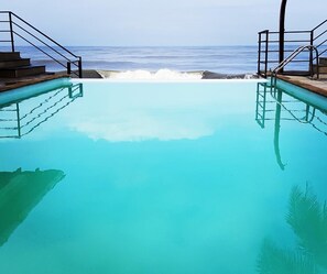 Outdoor pool, an infinity pool - 36 Palms Boutique Retreat (Kochi)