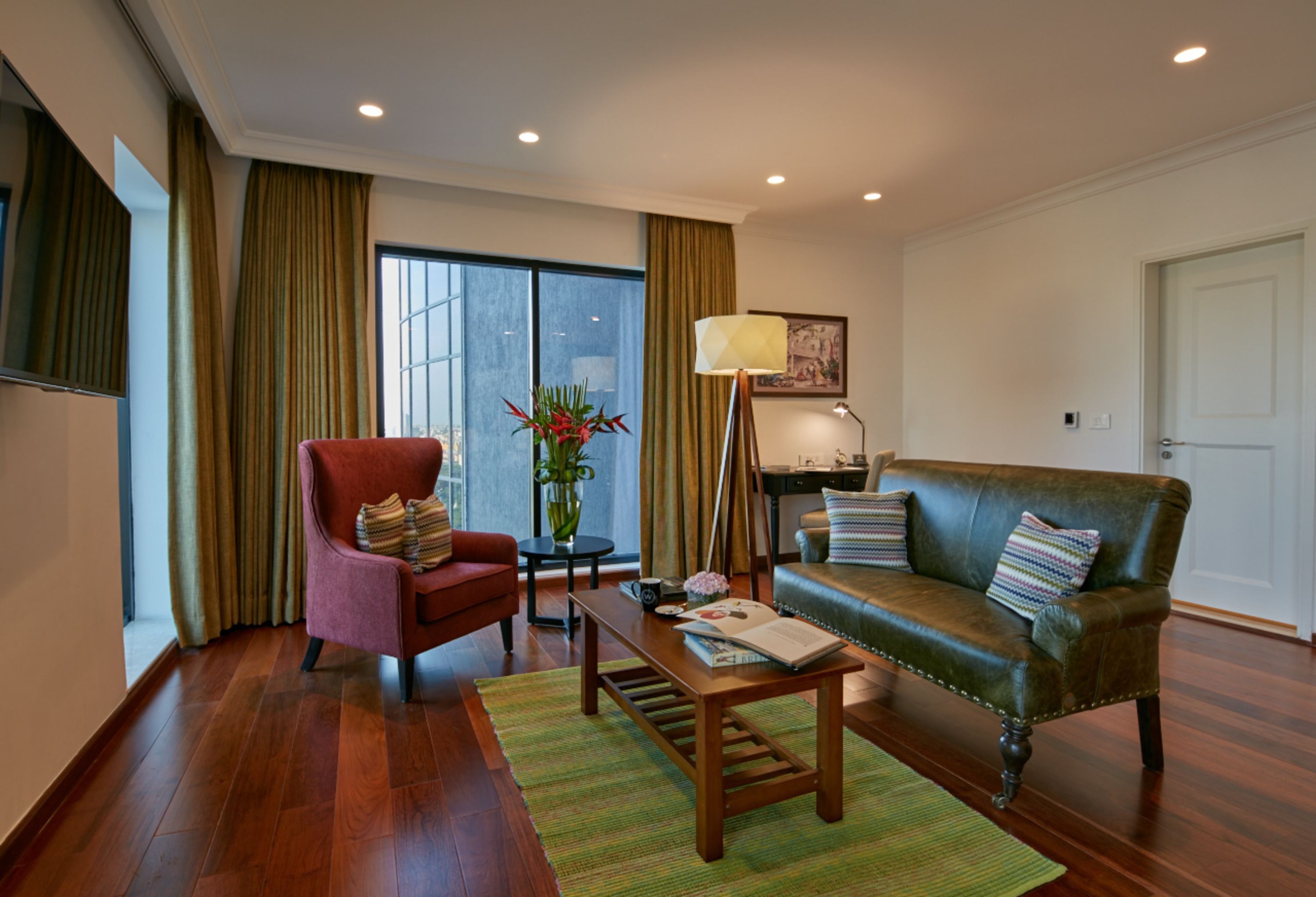 loft | living area | 42-inch led tv with digital channels, tv