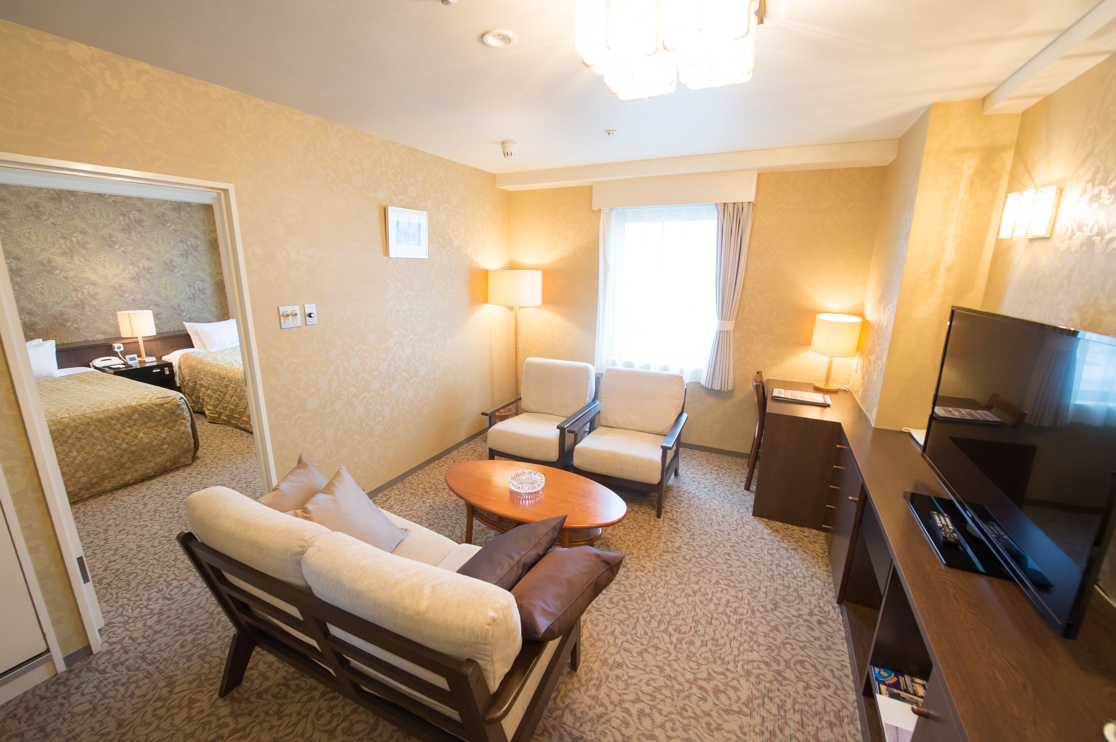 suite | 1 bedroom, desk, blackout curtains, iron/ironing board