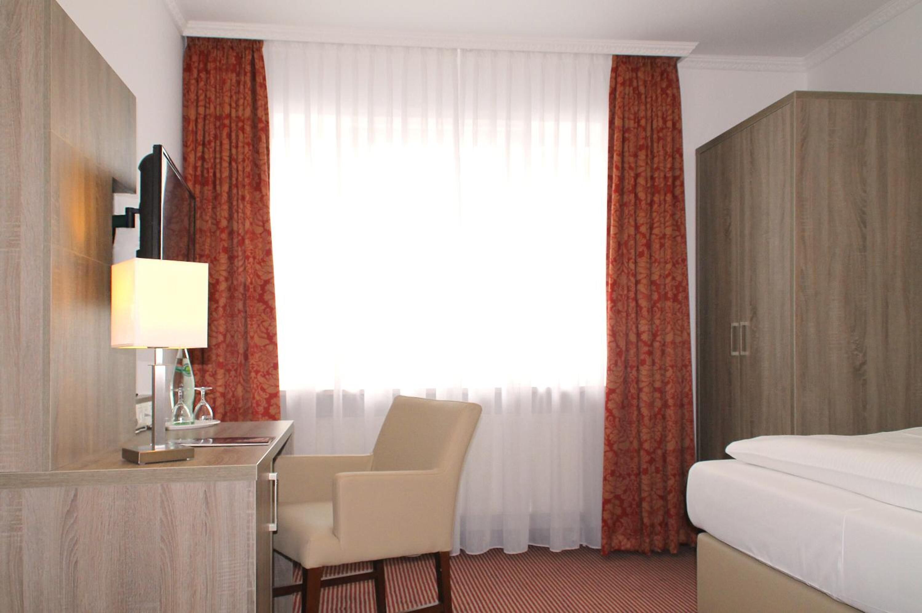 in-room safe, desk, blackout curtains, free cots/infant beds