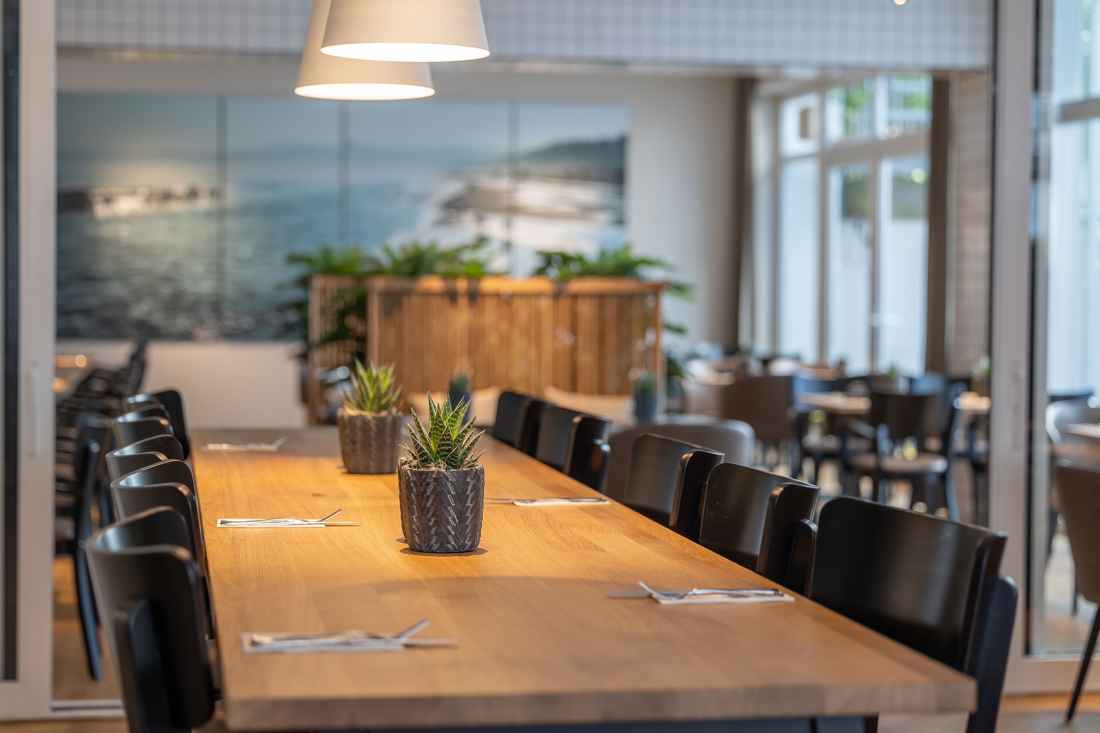 Breakfast area