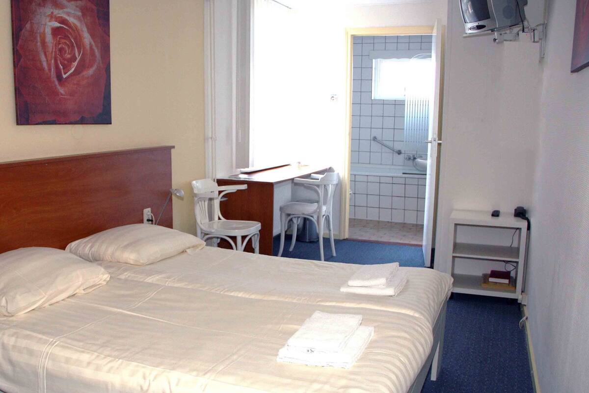 Desk, iron/ironing board, cots/infant beds, free WiFi