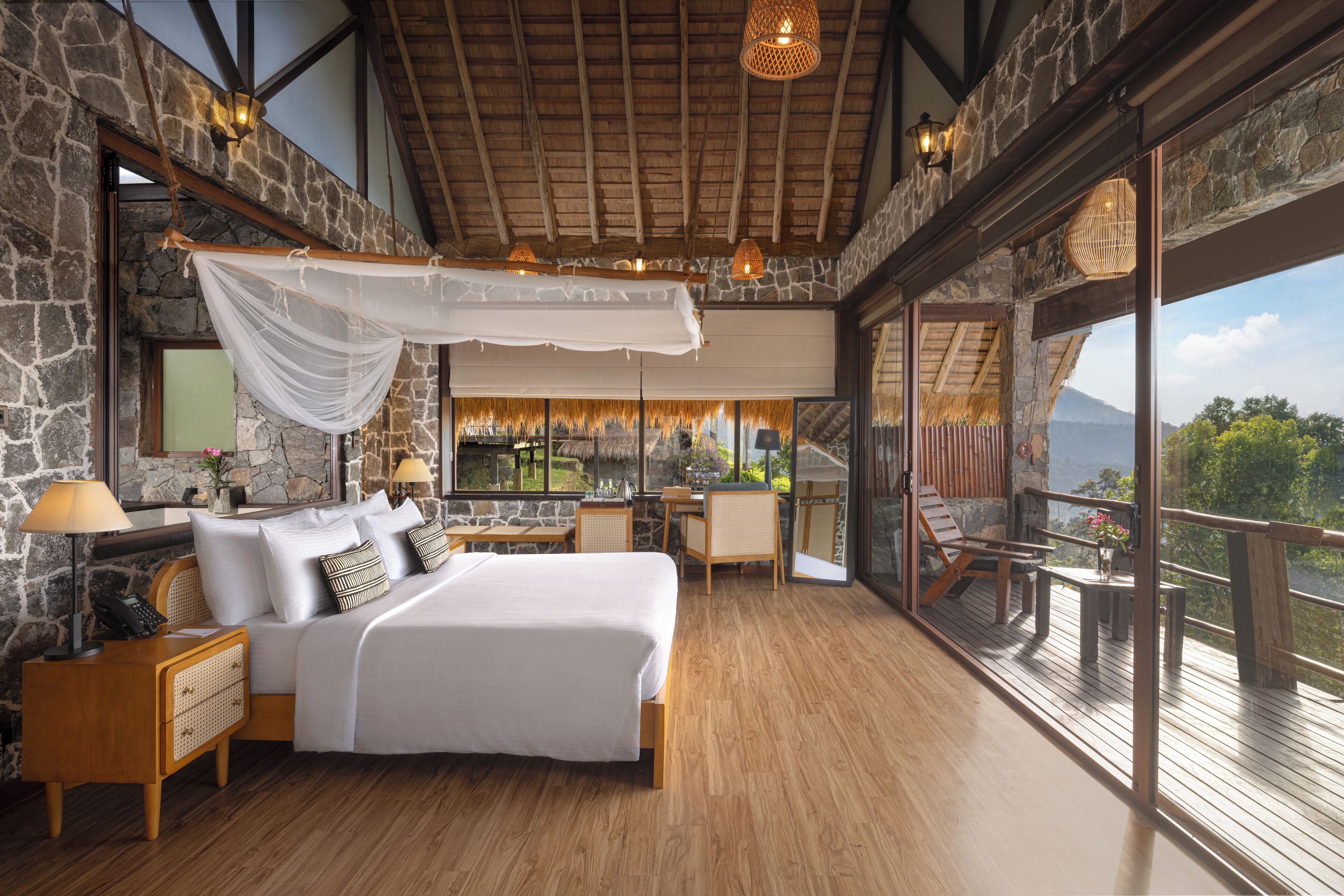 Chambre Lune de Miel, vue montagne