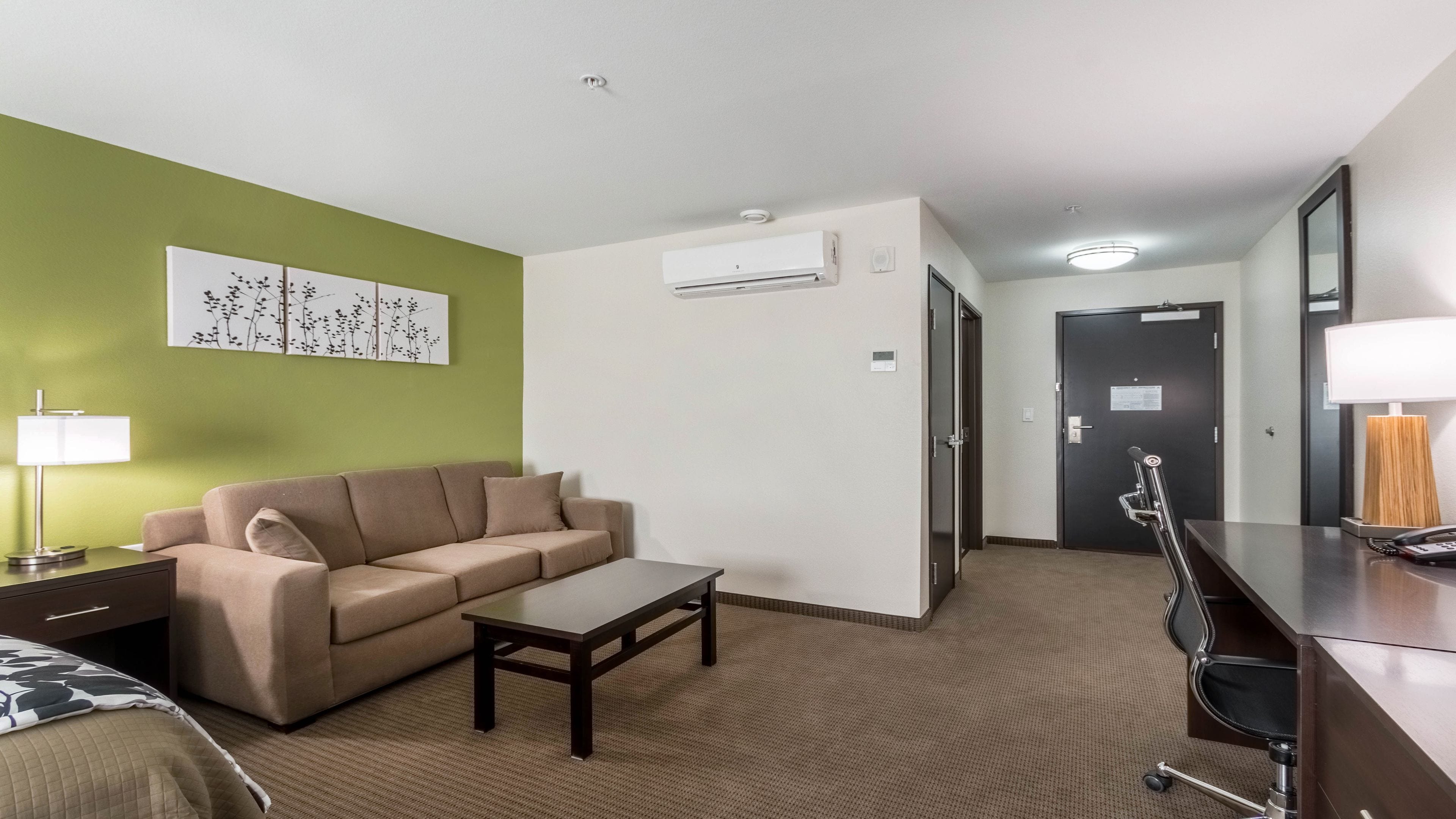 suite, 1 king bed, non smoking | pillow-top beds, desk, iron/ironing board, free wifi