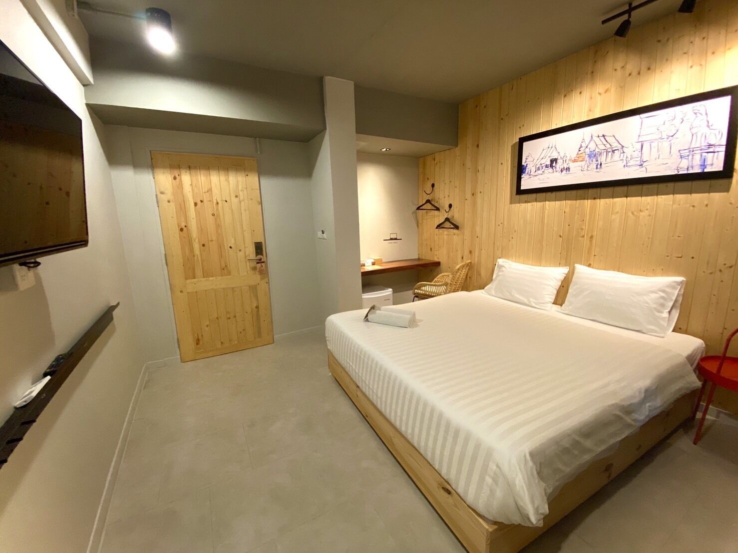 deluxe double room, balcony | free wifi