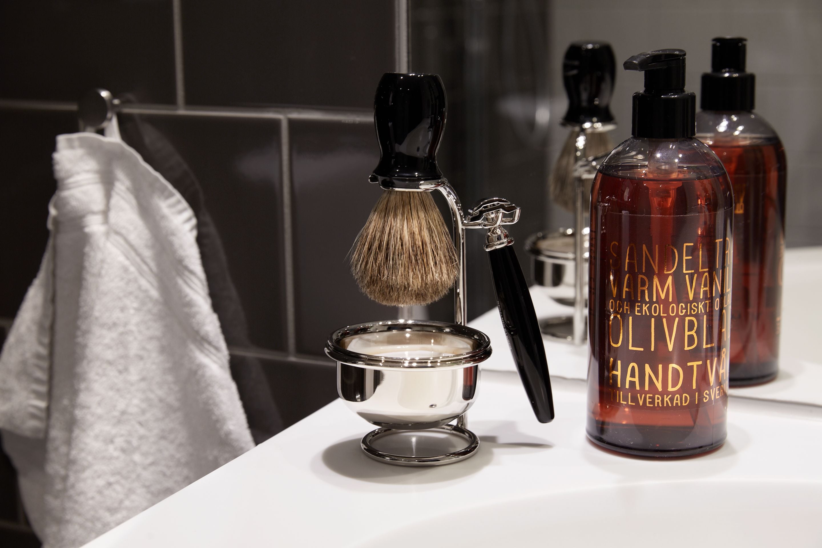 shower, eco-friendly toiletries, hair dryer, heated floors