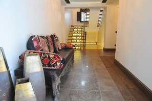 Interior entrance