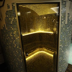 Sauna seca, banho turco/hammam, tratamentos corporais, bandagem corporal