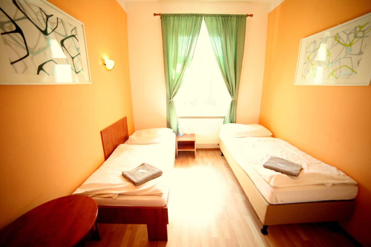 Economy Twin Room, Shared Bathroom
