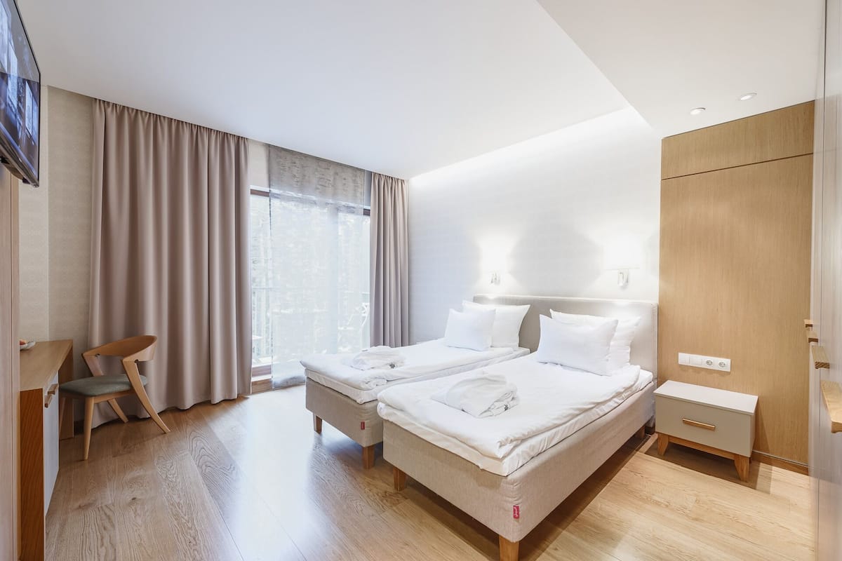 1 habitación, ropa de cama de alta calidad y minibar