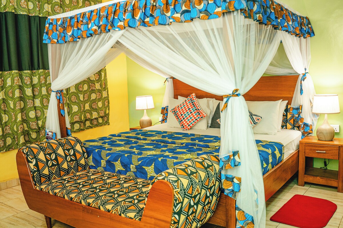 Chambre Double Deluxe, baignoire à jets | Wi-Fi gratuit, décoration personnalisée, ameublement personnalisé