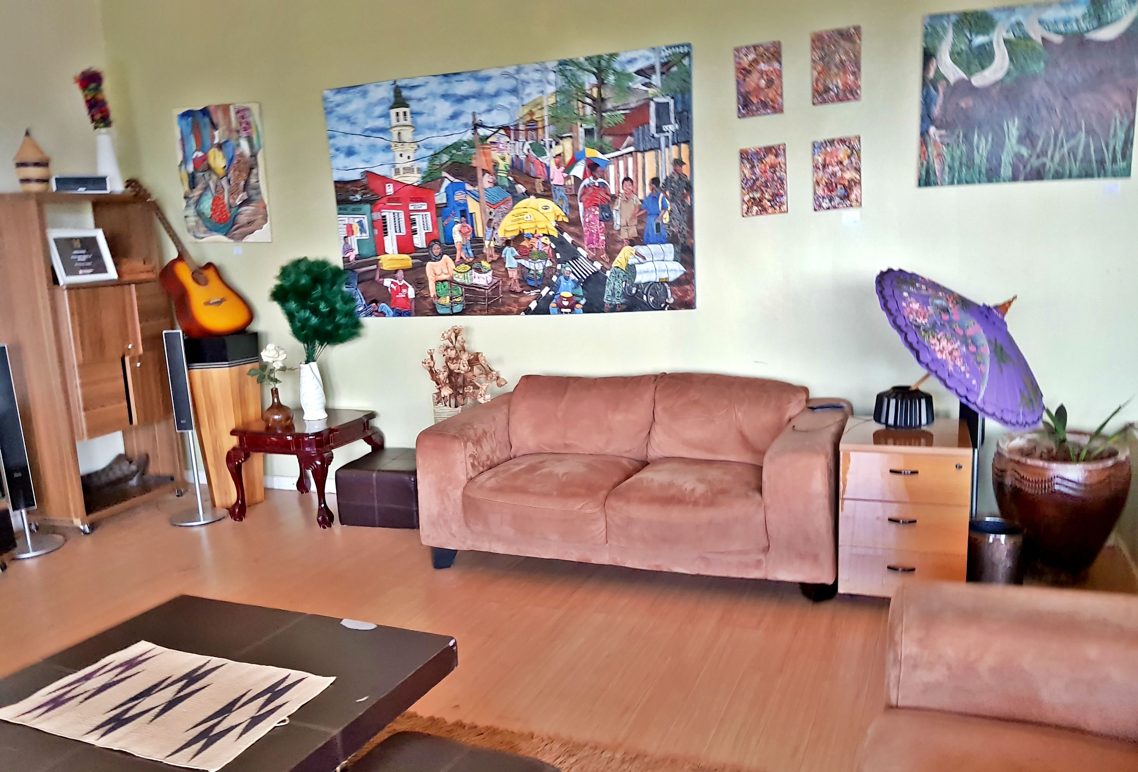 Sala de estar en el lobby