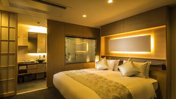 Kamar Double Superior, 1 kamar tidur, Bebas Asap Rokok | 1 kamar tidur, seprai premium, brankas, dan meja kerja