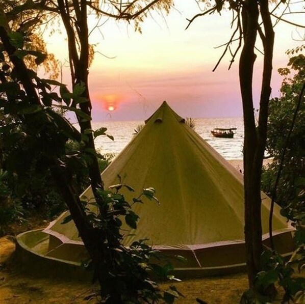 In-room safe - Robinson Bungalows (Koh Rong Sanloem)