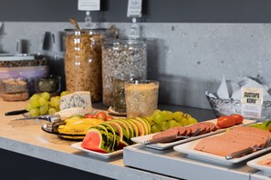Gratis frukostbuffé varje dag 