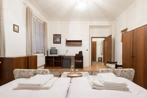 Quadruple Room, 2 Bedrooms | Street view - Pension Dientzenhofer (Prague)