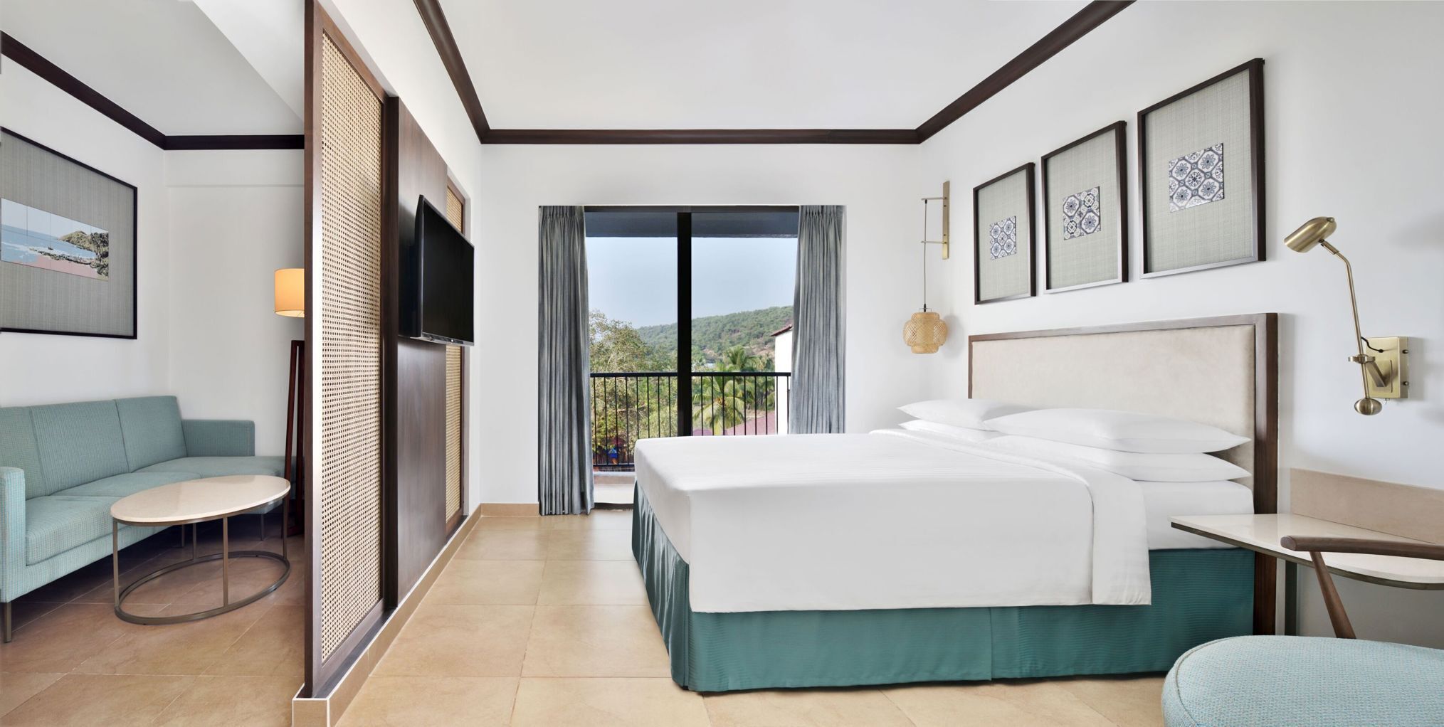 Sängtillbehör av högsta kvalitet och minibar