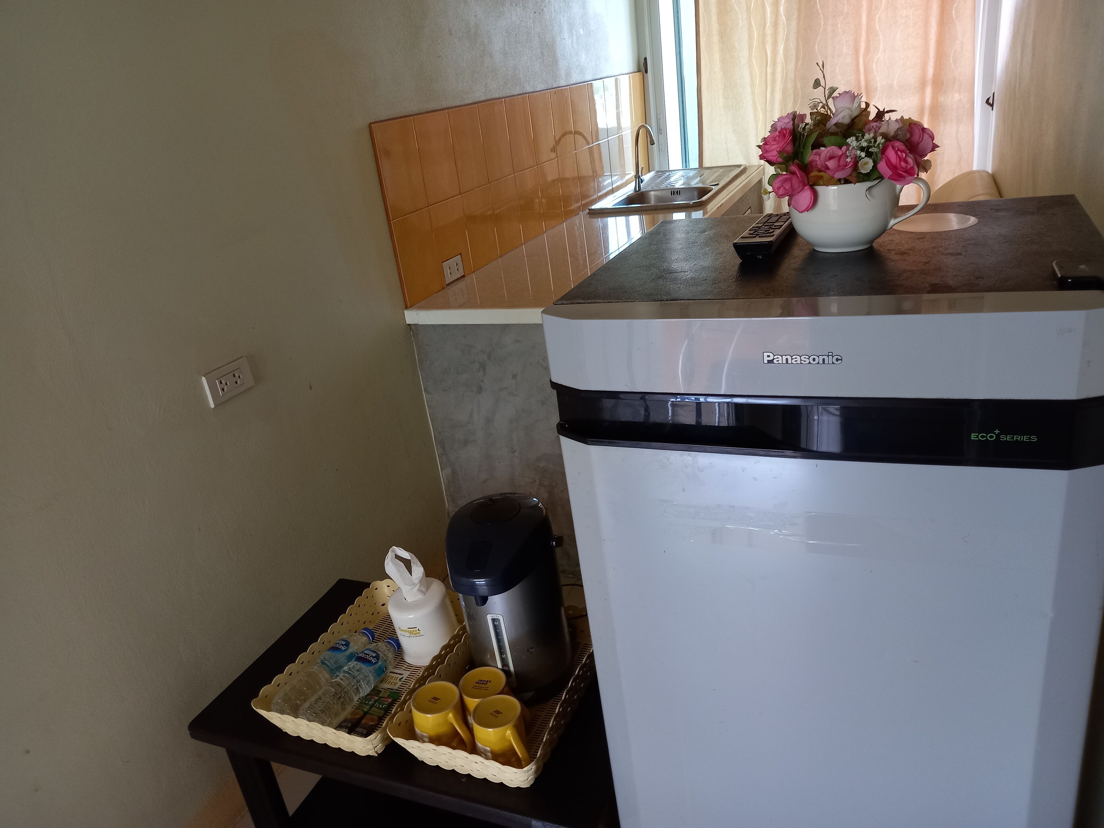 family suite city view | living area | lcd tv