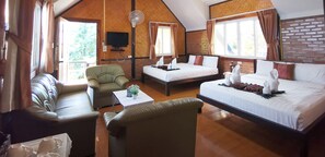 Bungalow Twin Deluxe | Wi-Fi gratuit, draps fournis